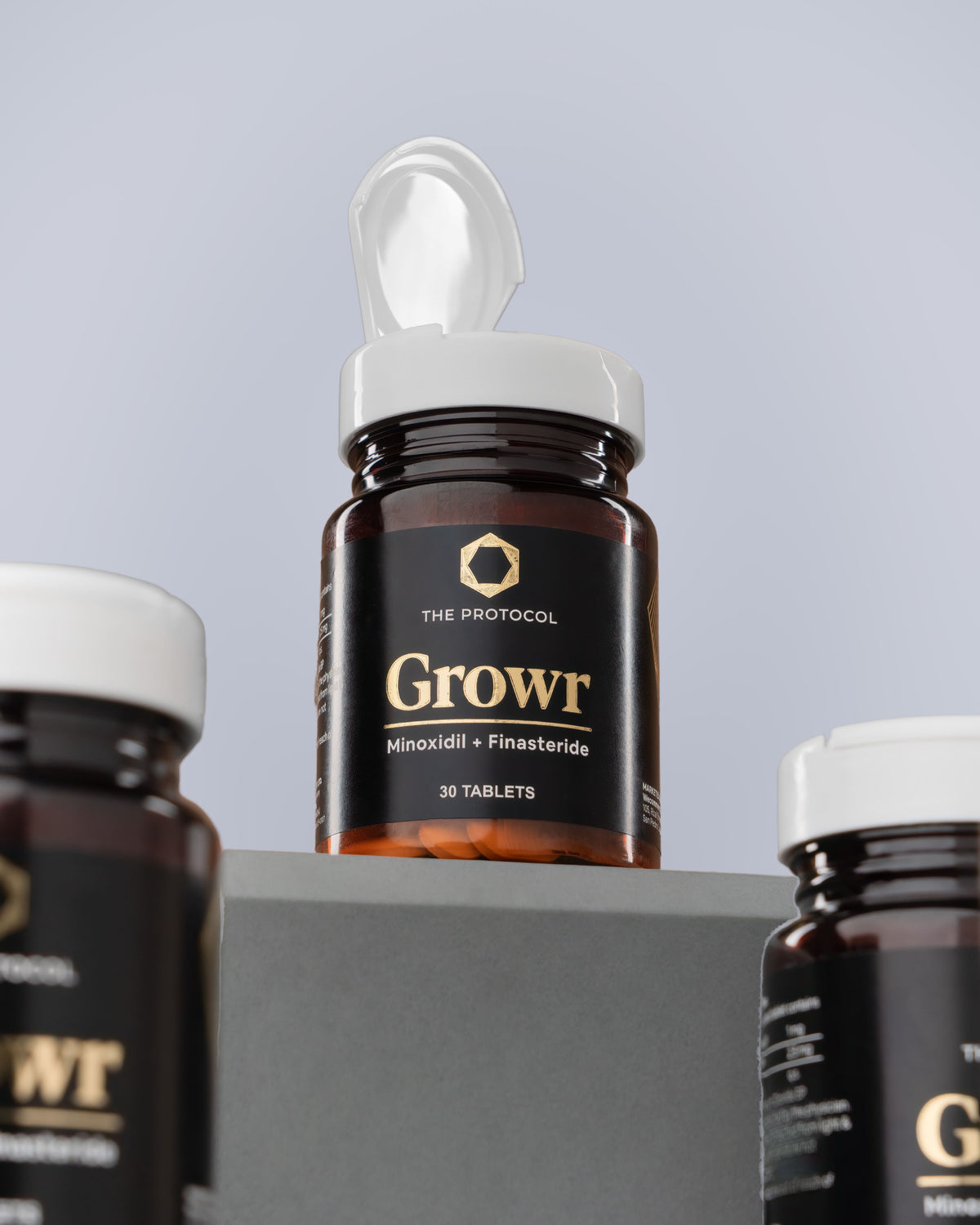 The Protocol – GROWR Hair Regrowth Tablets (Minoxidil + Finasteride) F